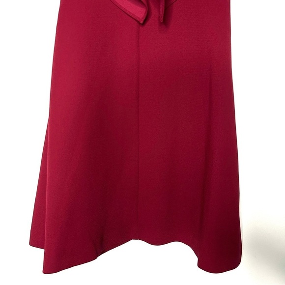 BCBGeneration Women's Purpleberry Ponte Flutter Sleeve Mini Dress Size 0 - Picture 8 of 11